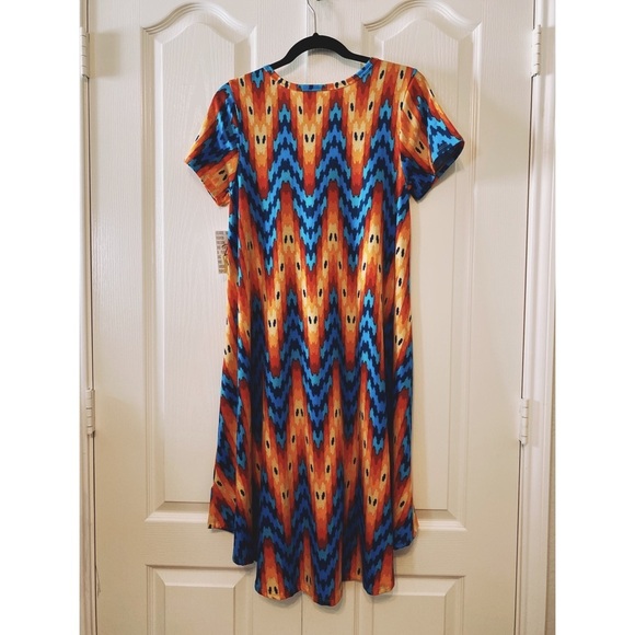 LuLaRoe Carly dress size XXS multicolored - Picture 3 of 12